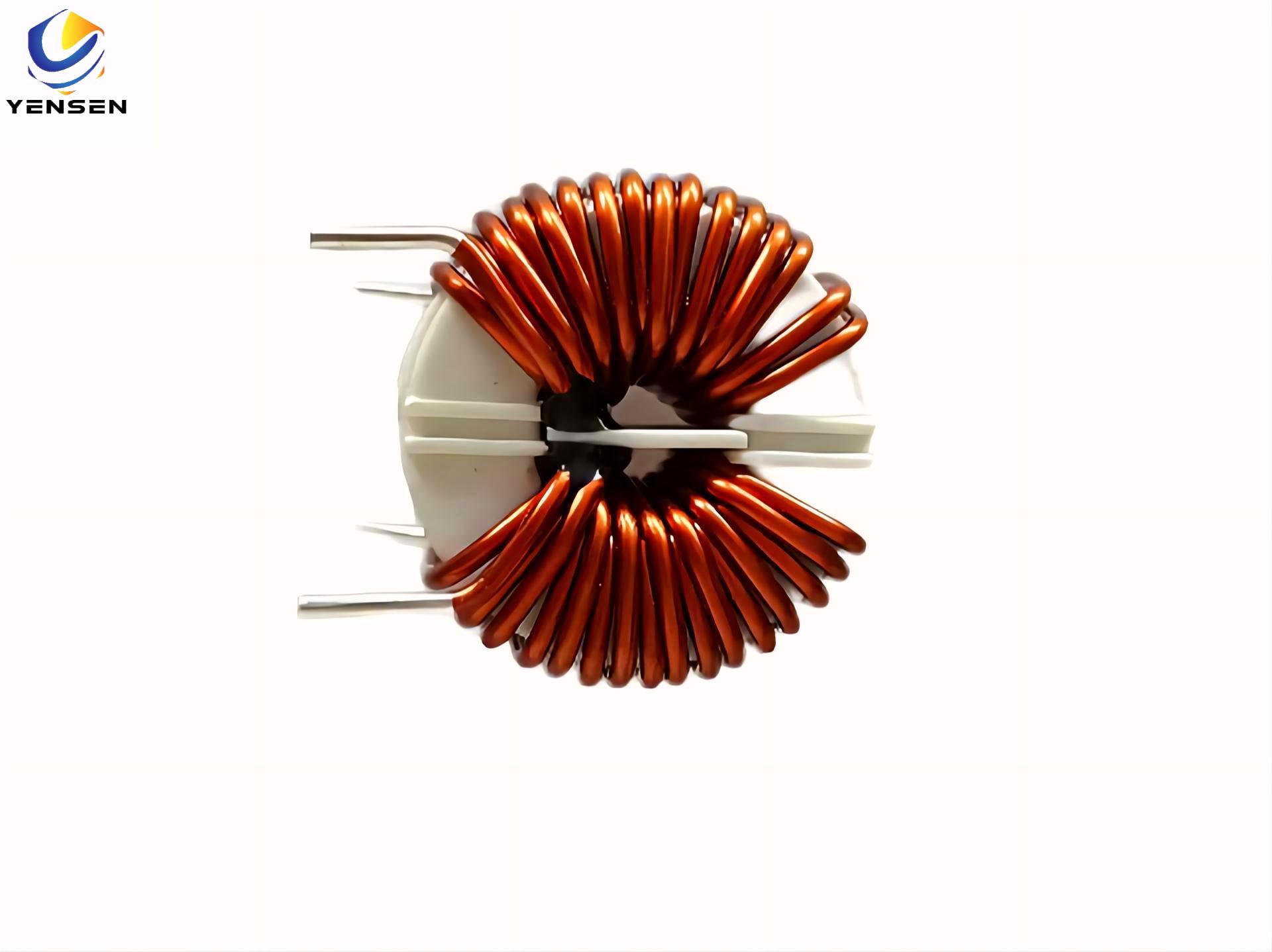 Passive Components High Current Toroidal Core Common Mode Choke Coils Inductor with Base